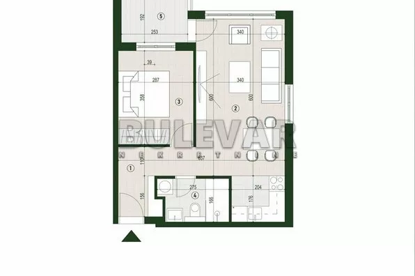 Dvosoban stan | 4zida