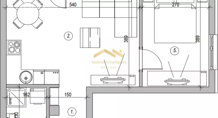 Dvosoban stan | 4zida