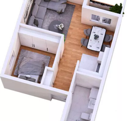 Dvosoban stan | 4zida