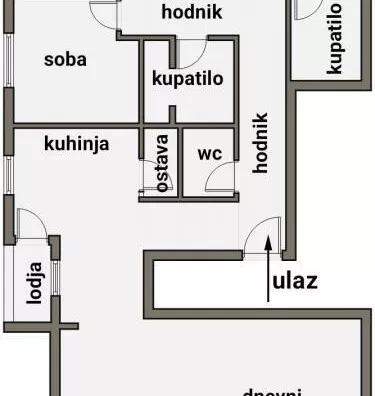 Petosoban stan | 4zida