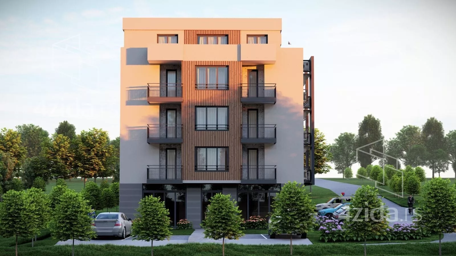 Jednoiposoban stan | 4zida