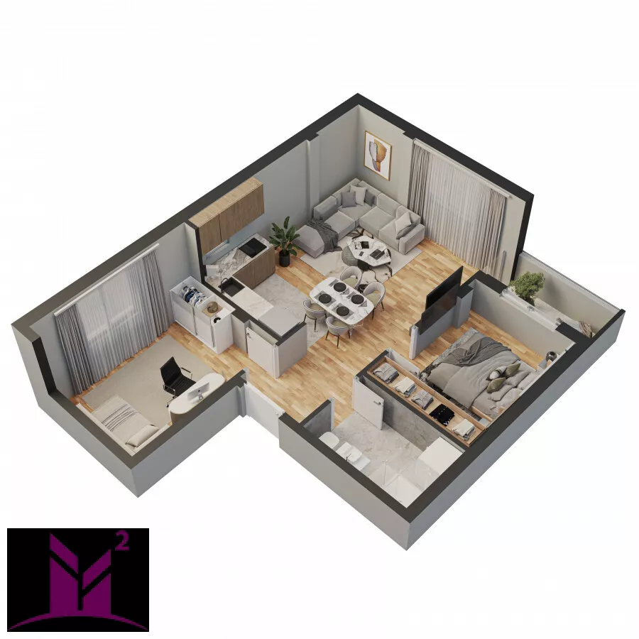 Trosoban stan | 4zida