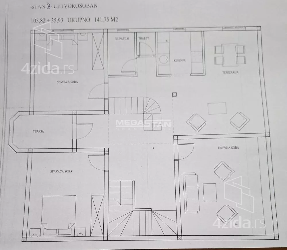 Četvorosoban stan | 4zida