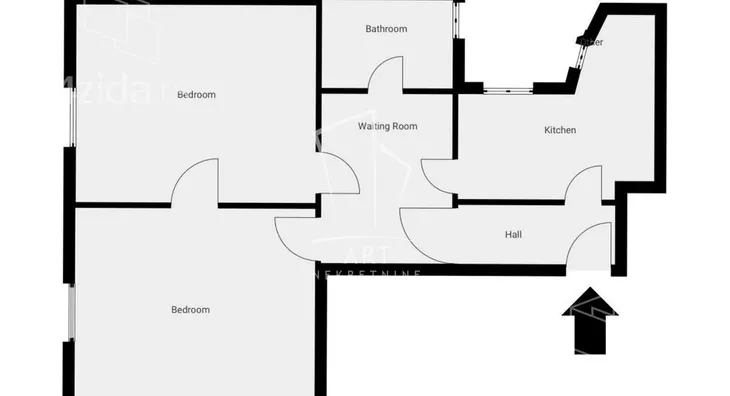 Dvosoban stan | 4zida