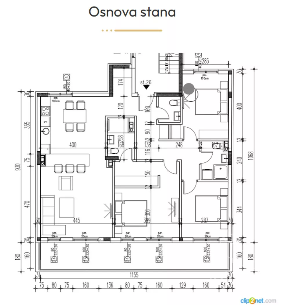 Četvorosoban stan | 4zida