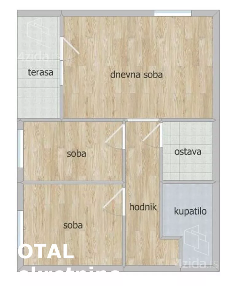 Dvoiposoban stan | 4zida