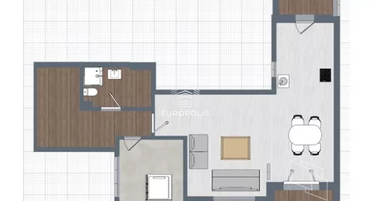 Dvosoban stan | 4zida