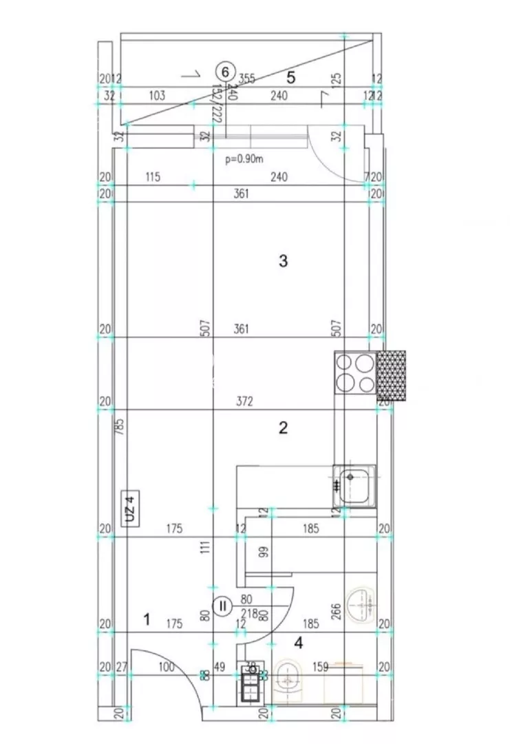Jednosoban stan | 4zida