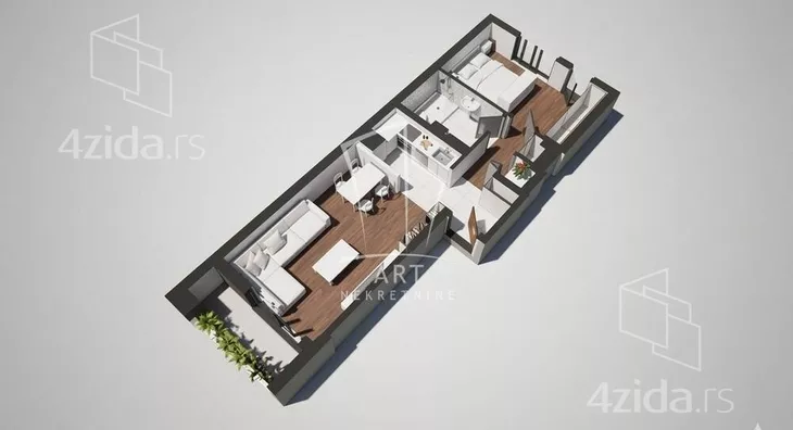 Dvosoban stan | 4zida