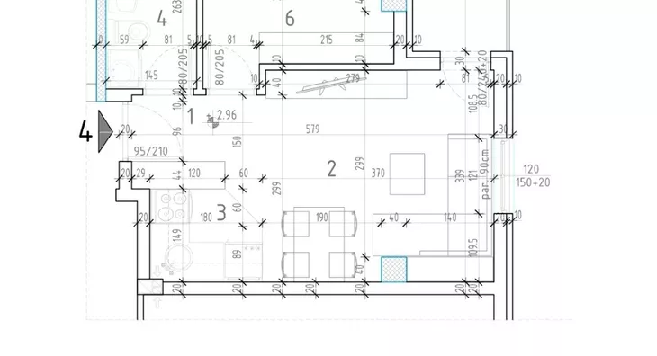 Jednosoban stan | 4zida