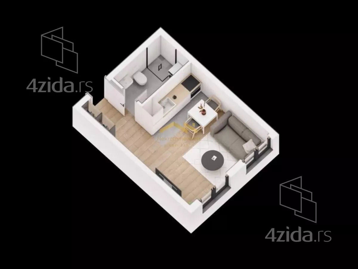 Garsonjera | 4zida