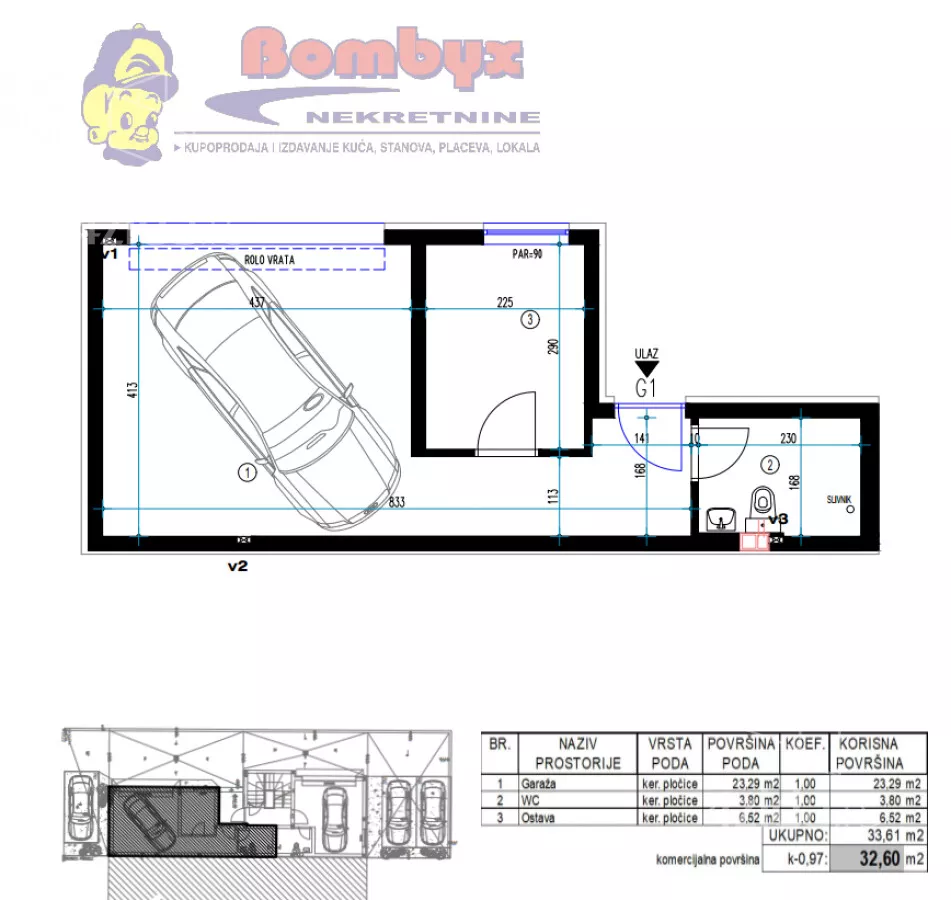 Jednoiposoban stan | 4zida