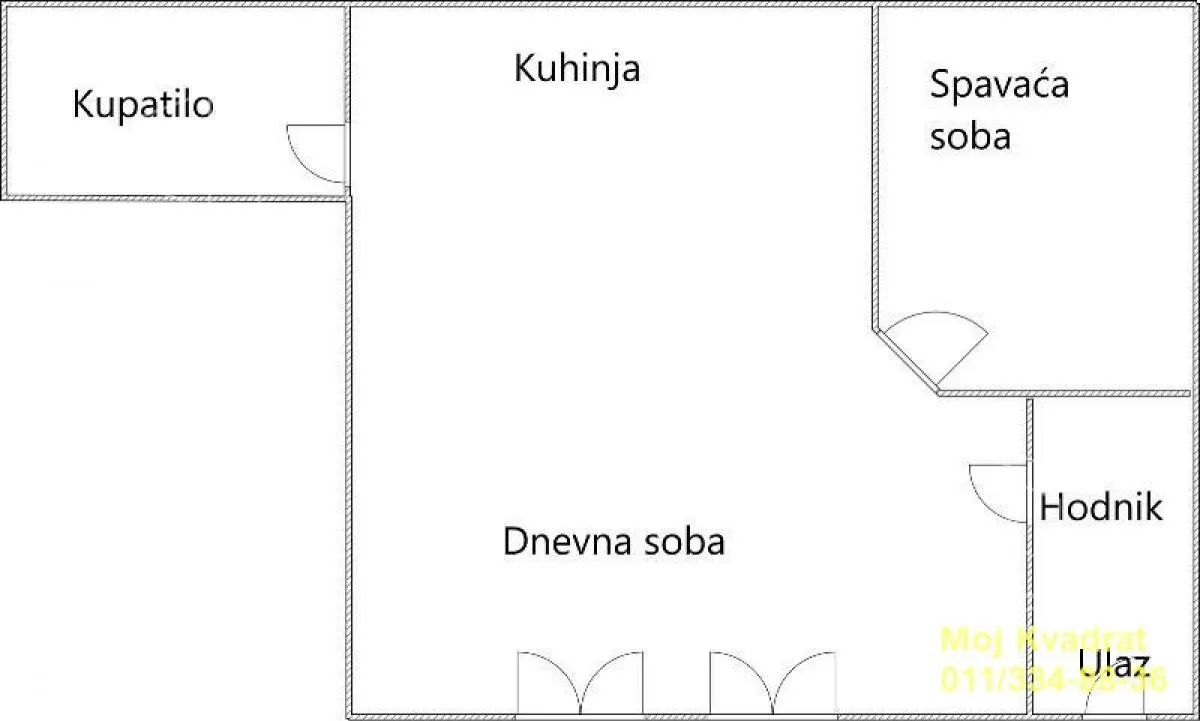 Trosoban stan | 4zida