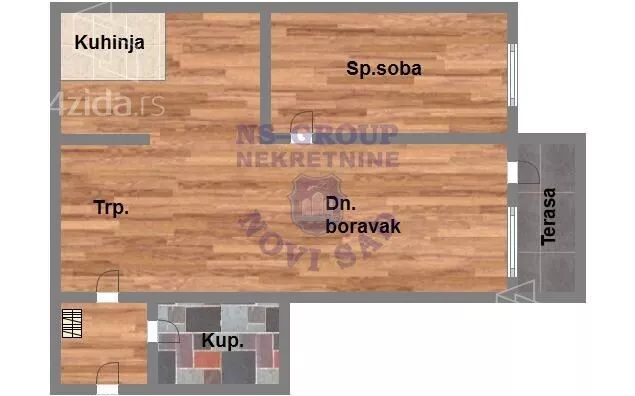 Dvosoban stan | 4zida