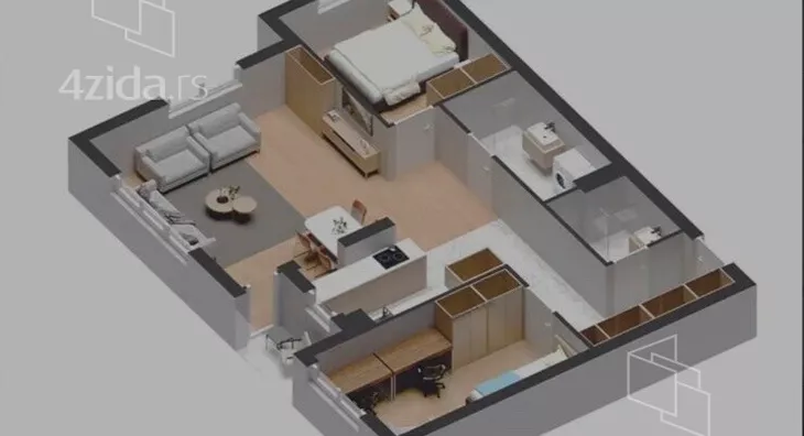 Troiposoban stan | 4zida