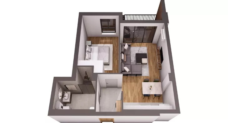 Dvosoban stan | 4zida