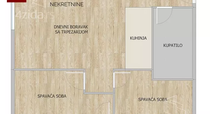 Trosoban stan | 4zida