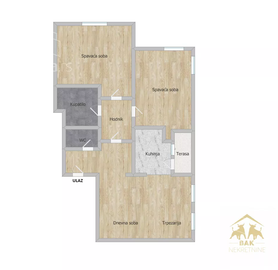 Trosoban stan | 4zida