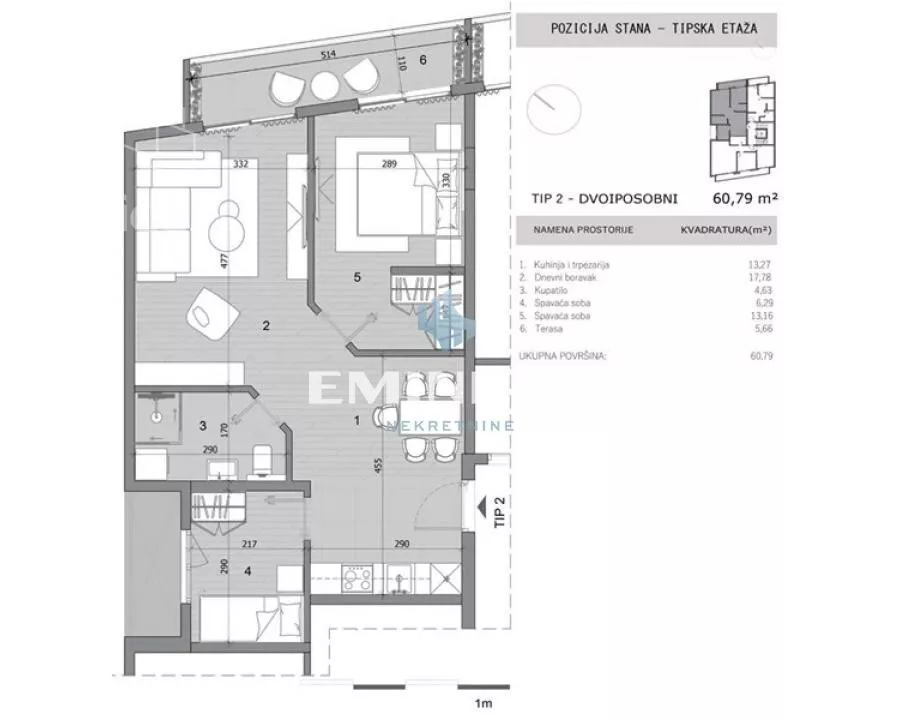 Dvoiposoban stan | 4zida