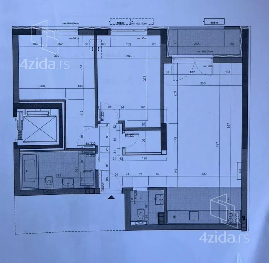 Trosoban stan | 4zida
