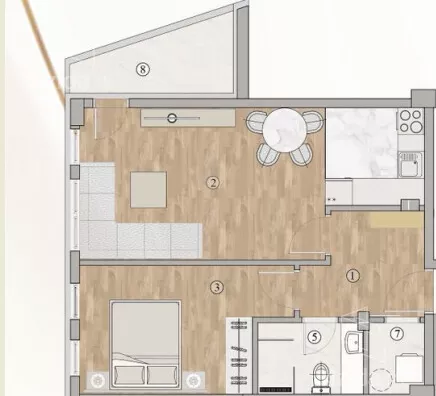 Dvoiposoban stan | 4zida