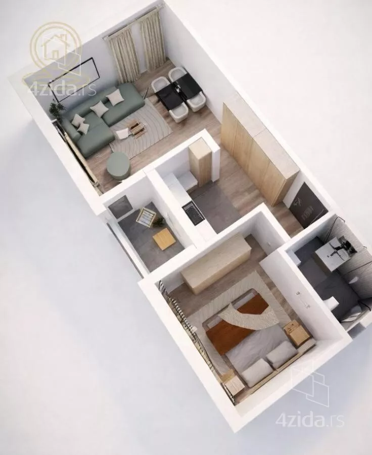 Dvosoban stan | 4zida