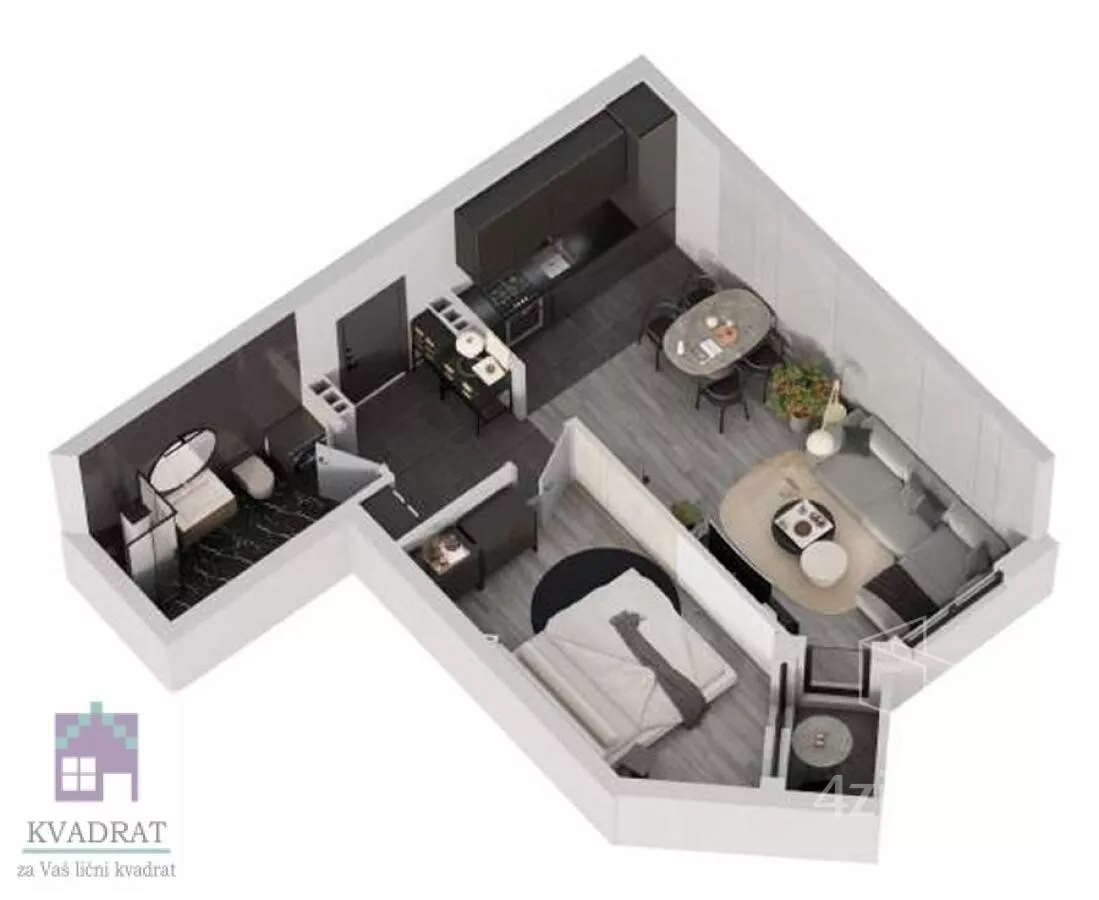 Dvosoban stan | 4zida