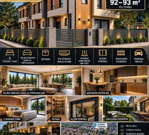 Temerin - centar, Gradske lokacije, Temerin, 4.0 stan | 4zida.rs