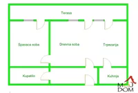 Dvosoban stan | 4zida