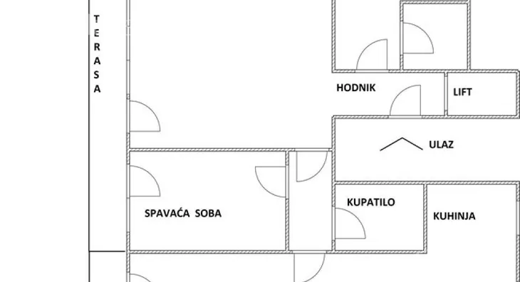 Trosoban stan | 4zida