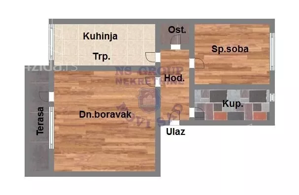 Dvosoban stan | 4zida