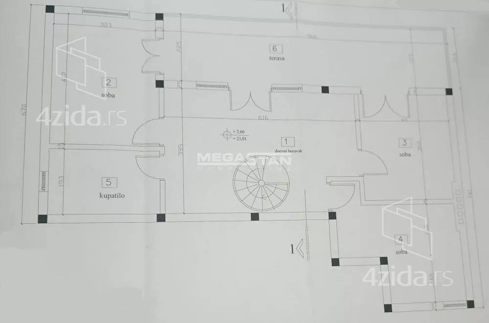 Šestoiposoban stan | 4zida