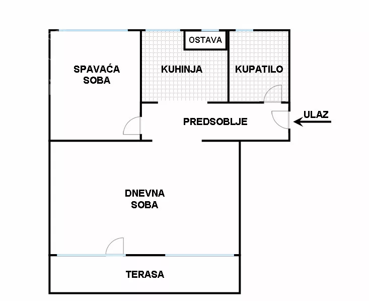 Dvosoban stan | 4zida