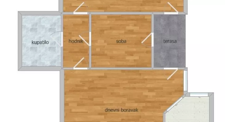 Trosoban stan | 4zida