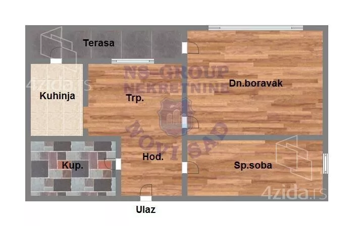 Dvosoban stan | 4zida