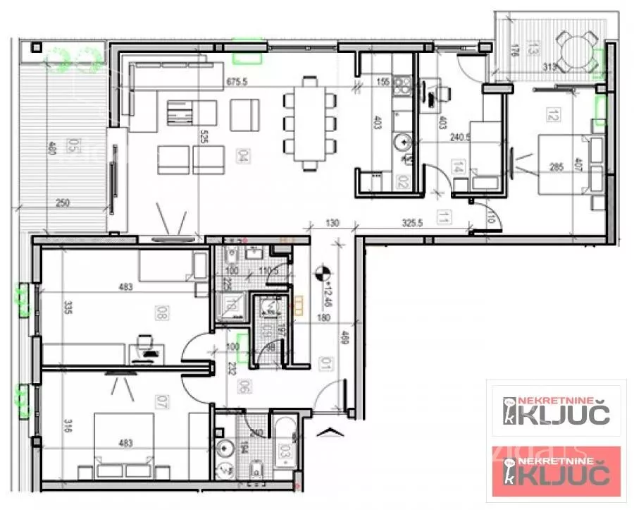 Petosoban stan | 4zida