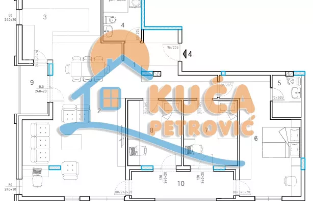 Četvorosoban stan | 4zida