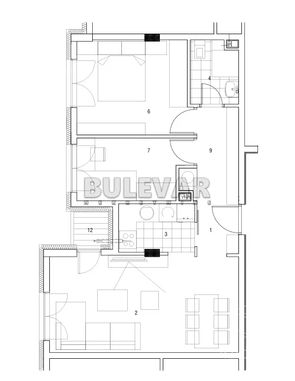 Dvoiposoban stan | 4zida