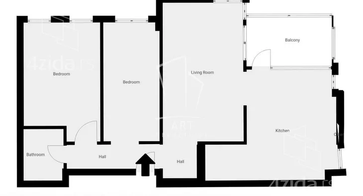 Trosoban stan | 4zida