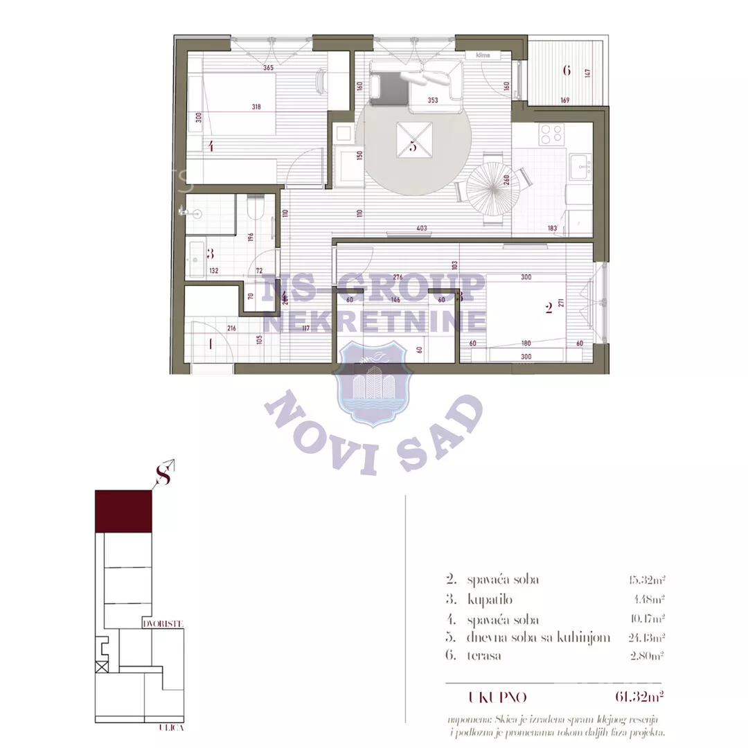 Trosoban stan | 4zida