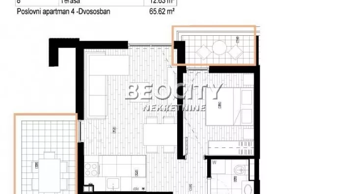 Dvosoban stan | 4zida