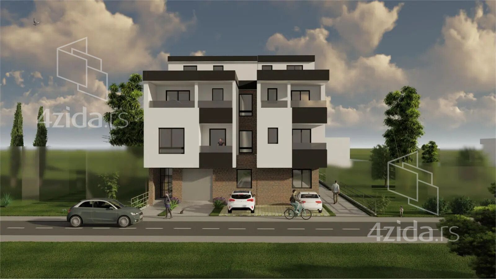 Trosoban stan na prodaju, Kotorska, 147.840€, 56m² — fotografija