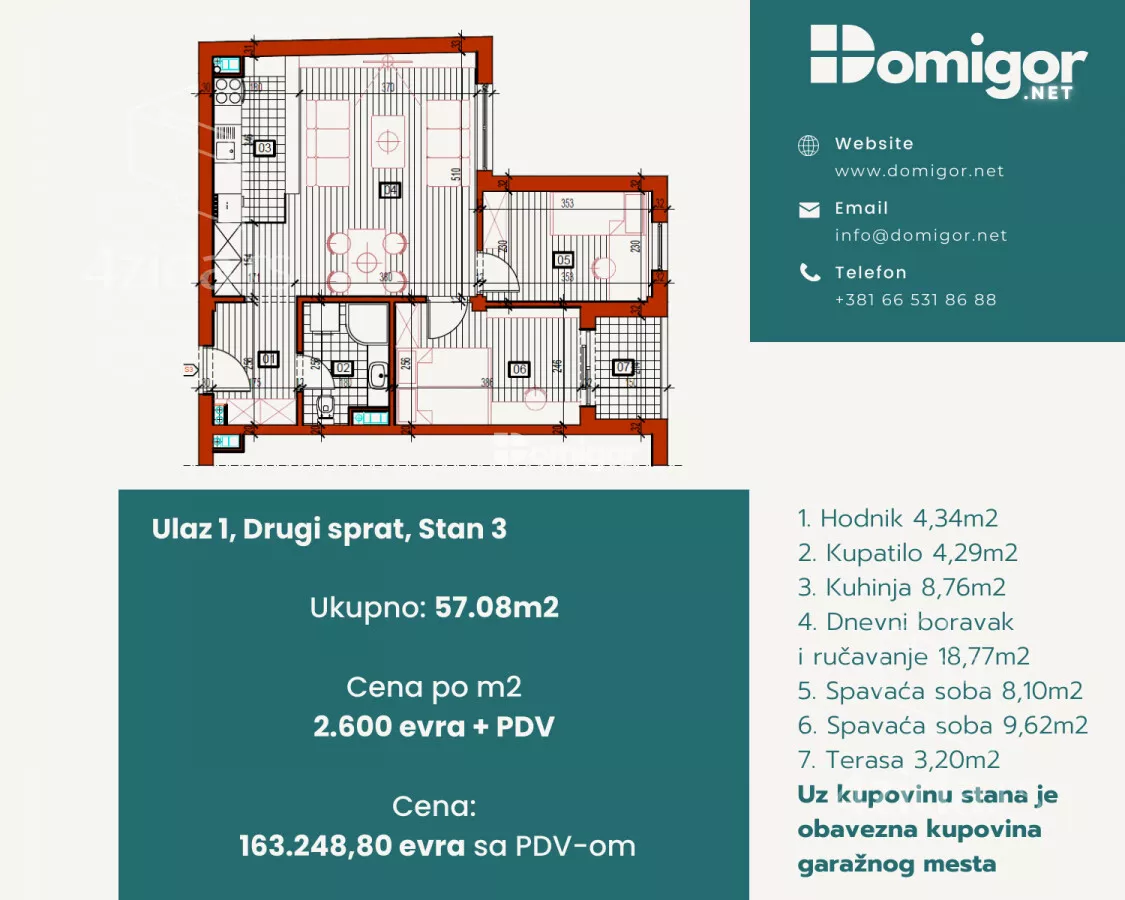 Dvoiposoban stan | 4zida