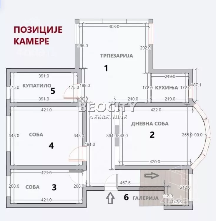 Troiposoban stan | 4zida