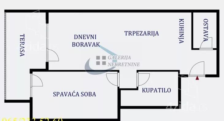 Dvosoban stan | 4zida