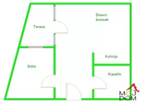 Dvosoban stan | 4zida