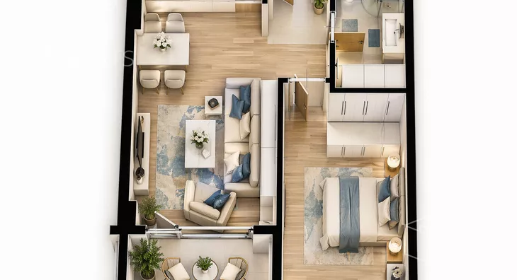 Dvosoban stan | 4zida