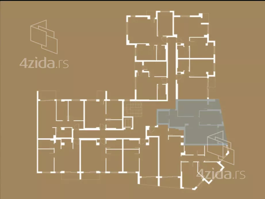 Trosoban stan | 4zida