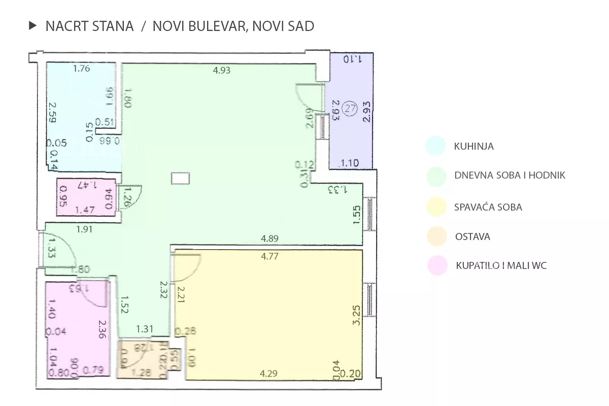 Dvosoban stan | 4zida