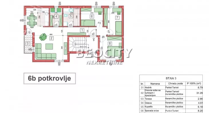 Troiposoban stan | 4zida